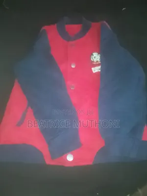 Used Multicolor Polycotton College Jacket