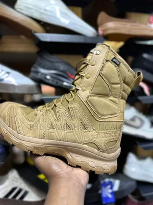 Solomon Outdoor Tactical Waterproof Hiking Boots