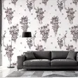 White Floral Wallpaper - Mpya Kabisa - 2