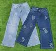 Barbie Flared Jeans - Girls Size 6-9Y - 2