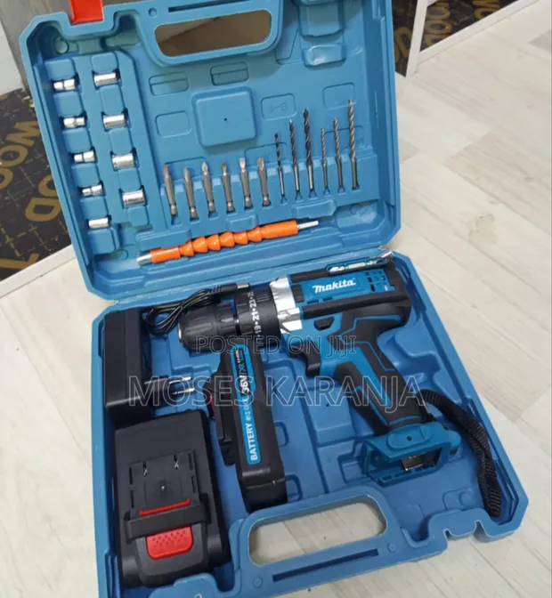 Makita Cordless Power Drill - Mpya Kabisa - 1