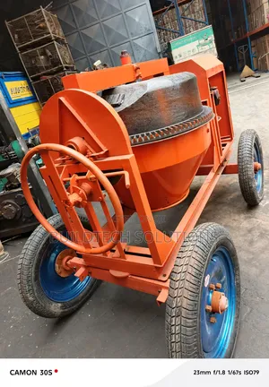 500 Litre Indian Concrete Mixer - 6.5HP Diesel