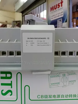 100A 4 Pole Automatic Changeover Switch
