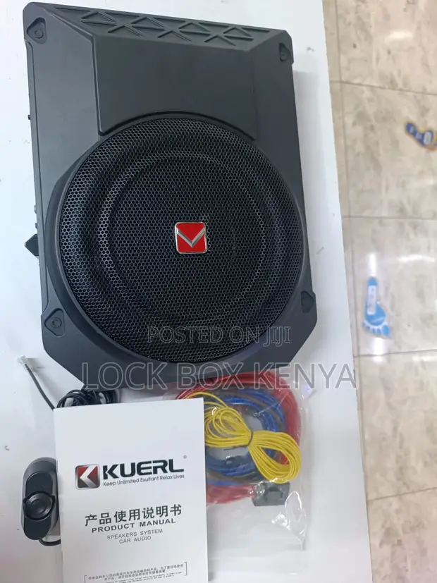 Kuerl P10 800W 10" Powered Under Seat Car Subwoofer - 1