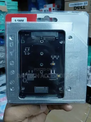 MSATA NGFF B/M-Key SSD to Slimline SATA 13Pin Caddy for 9.5mm
