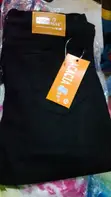 Fashionable Skinny Jeans - Black - 1