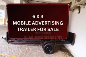 Mobile Advertising Billboard Trailer (3x6) for Sale/Hire