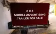 Mobile Advertising Billboard Trailer (3x6) for Sale/Hire - 2