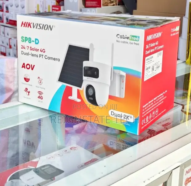 Hikvision 4G Dual Lens 6MP PT Solar Camera - 1