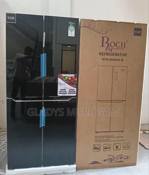 Roch 421 Litres Fridge Mlango Nne wa Kioo