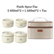 4-in-1 Lunch Box with Insulated Bag - 4