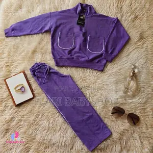 Unique Girls Purple Tracksuit Set (6-9Y, 10-16Y)