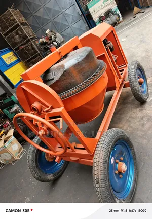 Industrial 500L Concrete Mixer - 6.5HP Diesel