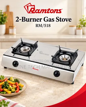 Ramtons 2-Burner Gas Stove