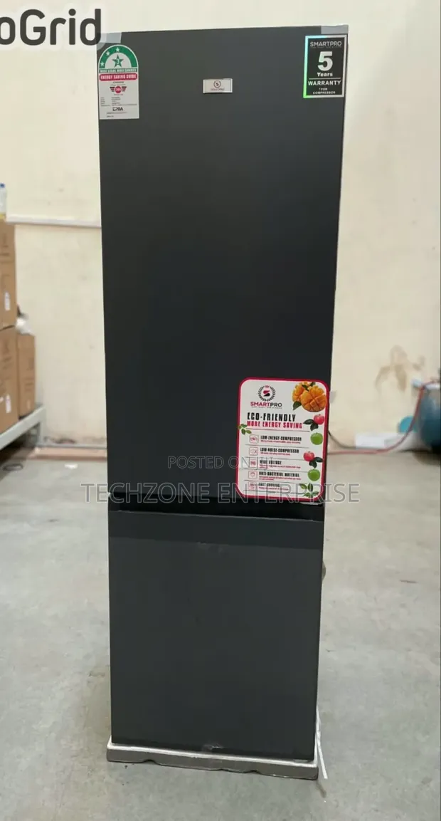 Smart Pro 230L No Frost Double Door Fridge with Bottom Freezer - 1