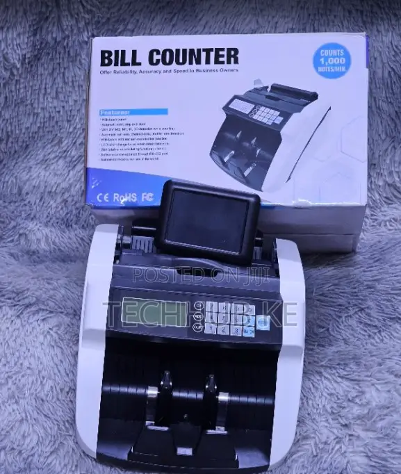 Brand New High-Speed Currency Counter - 1000 Notes/Min - 1