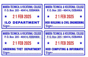 Self-Inking Company Stamps
