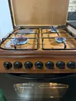 Ramtons Gas Cooker with Baking Oven - Gold - 1