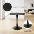 Round Modern Eames Style Dining Table - 2