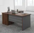1.6M Curved Office Study Desk - 3