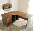 1.6M Curved Office Study Desk - 5