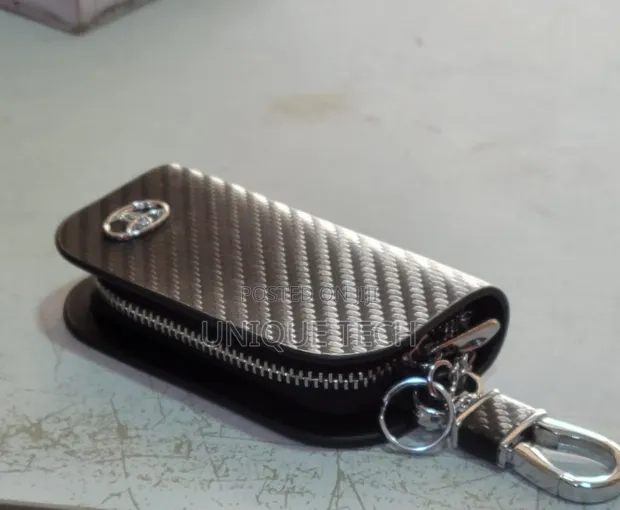 Toyota Branded Car Key Pocket with Keychain Holder - 1