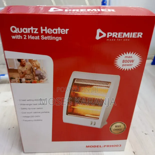 Premier PRH003 800W Quartz Heater - 1