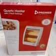 Premier PRH003 800W Quartz Heater - 1