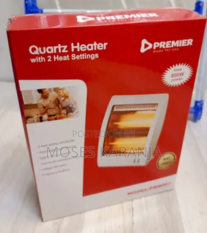 Premier 800W Quartz Heater - 2 Settings