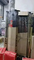 3m Black/Bronze/Gold Double Curtain Rods - 1