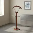 Executive Solid Mahogany Coat Hanger - 3