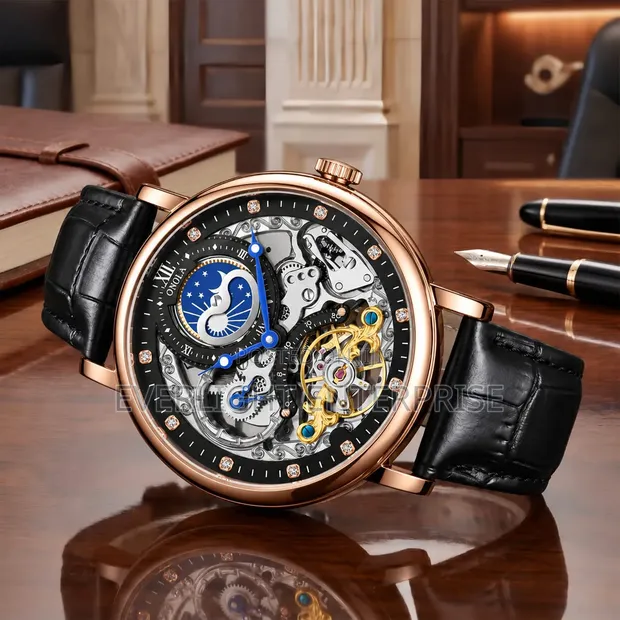 New Onola Automatic Skeleton Watch - 1