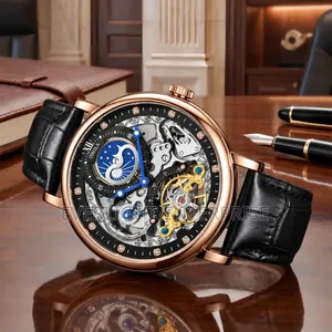 New Onola Automatic Skeleton Watch