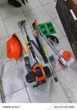 4-in-1 Petrol Brush Cutter with Hedge Trimmer & Chainsaw - 2