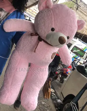 Large Pink Teddy Bear Plush