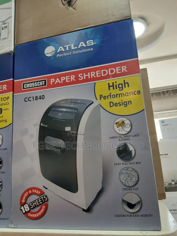 Atlas Paper Shredder CC1840 - 18 Sheets - 1