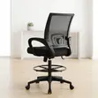 High Counter Office Chair with Foot Ring - 2