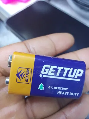 Gettop 9V Microphone Batteries - 2 PCS