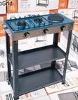 Eurochef EC-6073 2 Gas + 1 Electric Hot Plate Cooker - 1