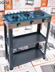 Eurochef EC-6073 2 Gas + 1 Electric Hot Plate Cooker - 2