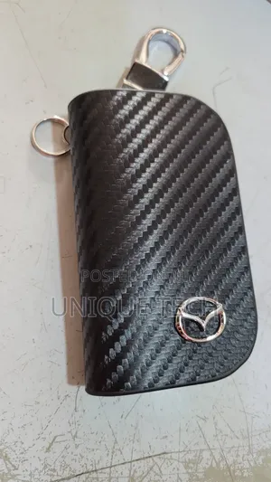 Mazda Key Pouch with Keychain | Branded Car Key Holder