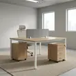 2-Seater Modern Work Desk - 5