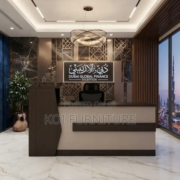 2.4m Modern Reception Desk - 1