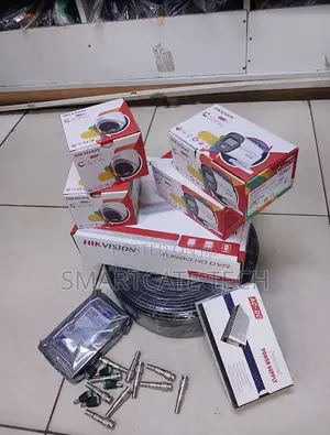 Hikvision 4 Camera CCTV Kit - ColorVu Full Color Night Vision