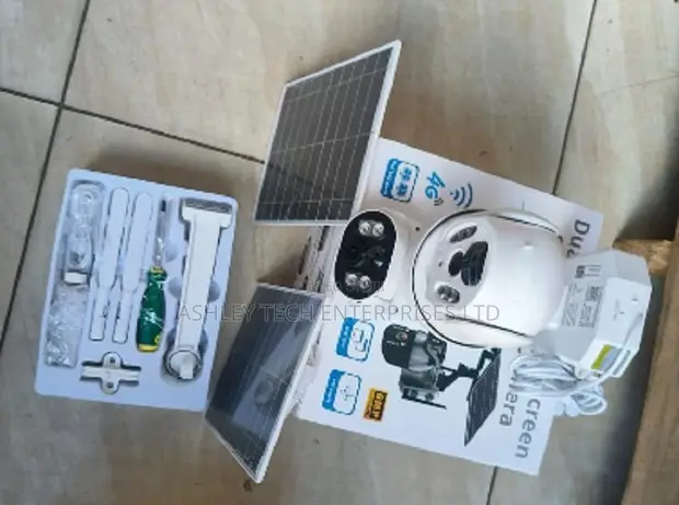 Ubox Smart 6MP 4G Solar PTZ Security Camera - 1