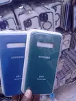 Samsung Galaxy S10+ Silicone Back Case - Navy Blue/Dark Grey - 2