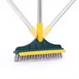 V-Shaped Floor Scrubbing Brush with Scraper - 2