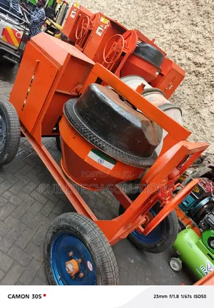 Indian Diesel Concrete Mixer 500 Litres - 6.5HP