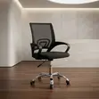 Ergonomic Mid-Back Office Chair - Black - 3