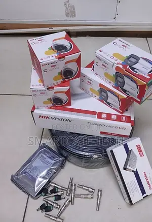 Hikvision ColorVu 4-Channel CCTV Kit with 4 Cameras